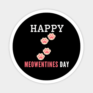 Happy Meowentines Day Magnet